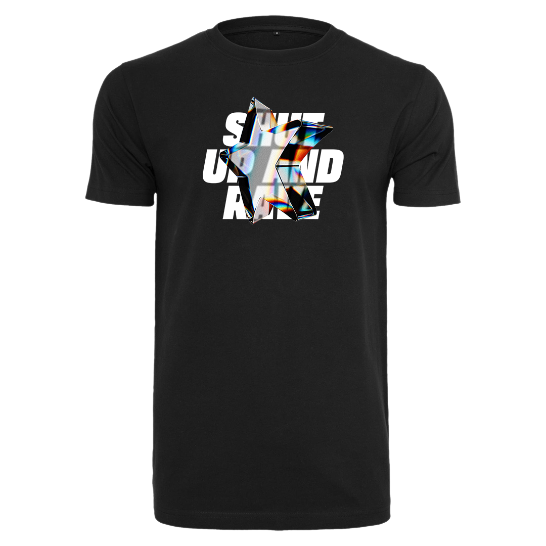 Harris & Ford - T-Shirt ShutUpAndRave [schwarz]