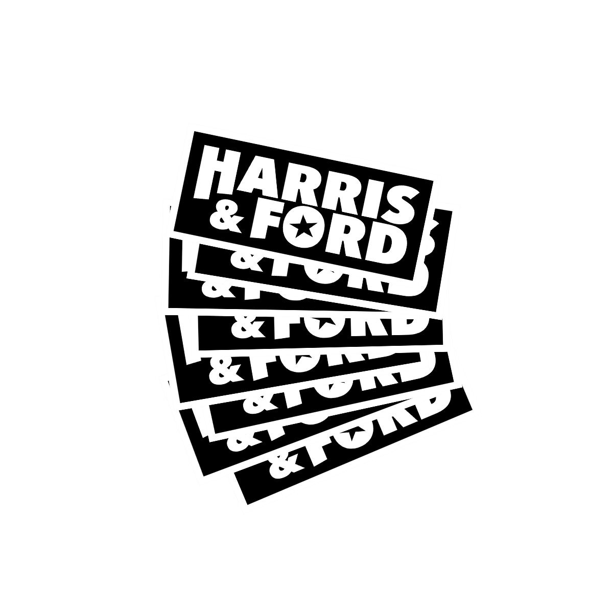 Harris & Ford - Sticker Set [25 st]